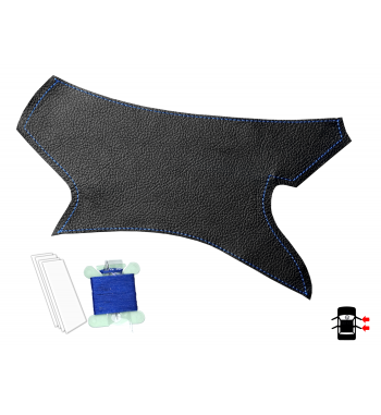 Per BMW Serie 3 E90 E91 E92 E93 Passeggero laterale DESTRO Maniglia della portiera Nero Rivestimento in pelle Nero