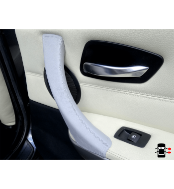 BMW Série 3 Série E9x (DROITE) Poignée de porte passager Couvre-porte passager Couleur gris clair