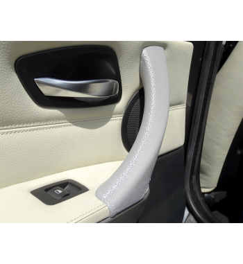 BMW Serie 3 E9x (DERECHA) Cubierta de la manija de la puerta del pasajero Color gris claro
