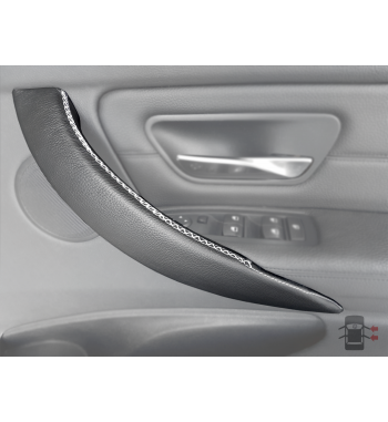 Poignée de porte en cuir pour BMW 3 Series F30 / F31 / F34 / F35 / F80 intérieure (porte droite)