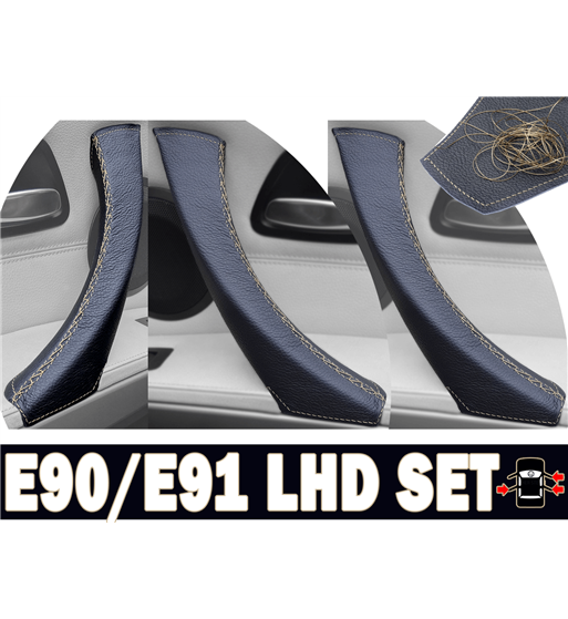 Gold Door Handle Covers SET LHD BMW 3 Series E90/ E91 Gold Door Handle Covers SET LHD BMW 3 Series E90/ E91