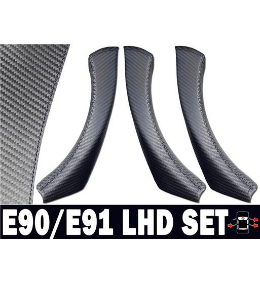Bmw 3 Series E90 Carbon Fiber Door Handles SET Bmw 3 Series E90 Carbon Fiber Door Handles SET
