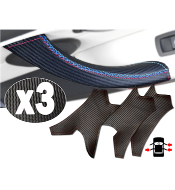Cubiertas de manijas de puertas BMW Serie 3 E90 / E91 316d, 318d, 320d, 320i, 325d, 325i, 328i, 330d, 330i, 335d, 335i, 340d, 34