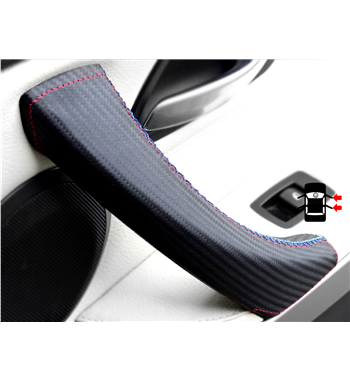Cubiertas de manijas de puertas BMW Serie 3 E90 / E91 316d, 318d, 320d, 320i, 325d, 325i, 328i, 330d, 330i, 335d, 335i, 340d, 34