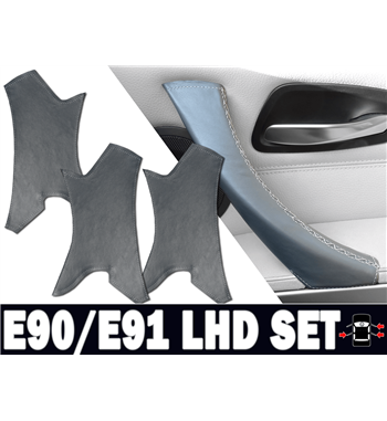 Cubiertas de manijas de puertas BMW Serie 3 E90 / E91 316d, 318d, 320d, 320i, 325d, 325i, 328i, 330d, 330i, 335d, 335i, 340d, 34