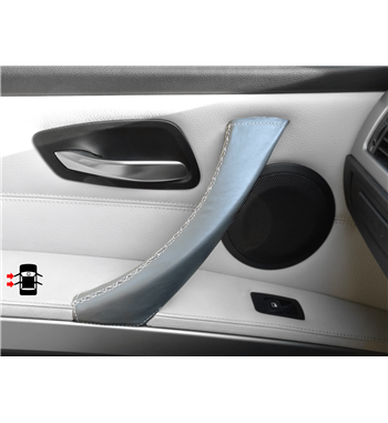 Cubiertas de manijas de puertas BMW Serie 3 E90 / E91 316d, 318d, 320d, 320i, 325d, 325i, 328i, 330d, 330i, 335d, 335i, 340d, 34
