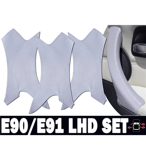 Interior door pull handles bmw 3 series genuine leather Interior door pull handles bmw 3 series genuine leather