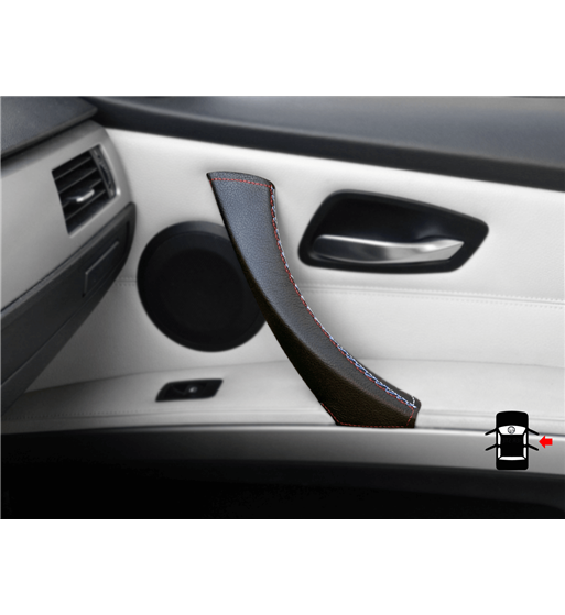 Rivestimento In Vera Pele Per Maniglie Auto Alfa 147 GT - Destra E Sinistra