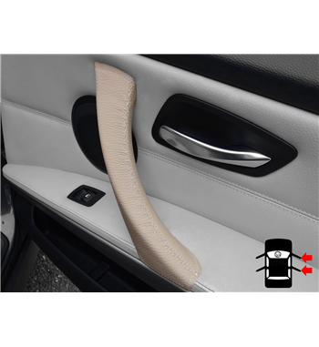Cubiertas de manijas de puertas BMW Serie 3 E90 / E91 316d, 318d, 320d, 320i, 325d, 325i, 328i, 330d, 330i, 335d, 335i, 340d, 34