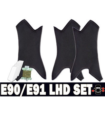 Cubiertas de manijas de puertas BMW Serie 3 E90 / E91 316d, 318d, 320d, 320i, 325d, 325i, 328i, 330d, 330i, 335d, 335i, 340d, 34