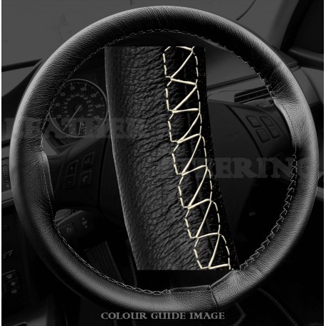 BMW 3 series E90/ E91 / X1 E84 Black Leather Steering Wheel Cover – Red-Blue with gold finish stitch BMW 3 series E90/ E91 / X1 E84 Black Leather Steering Wheel Cover – Red-Blue with gold finish stitch