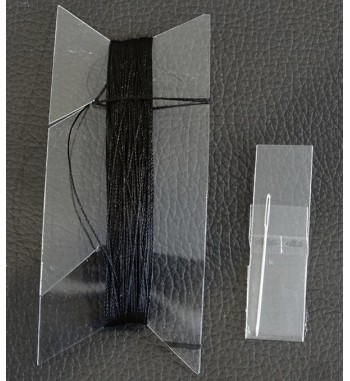 Corde de laçage blanche pour couverture de volant en cuir 15m / 16 yards