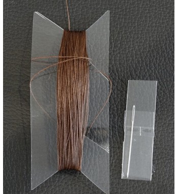 Corde de laçage blanche pour couverture de volant en cuir 15m / 16 yards