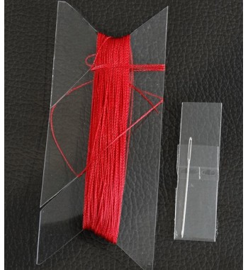 Weiße Schnürschnur für Leder Lenkradabdeckung 15m / 16 Yards