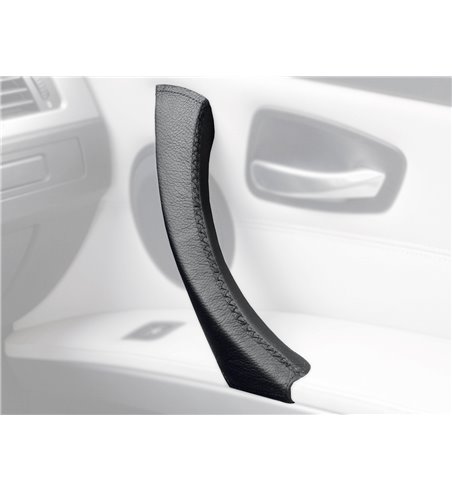 Housse De Poignée De Porte Intérieure Pour BMW Série 3 E90 E91 E92 E93 - Motif Fibre De Carbone (Paire Avant/Arrière Droite)