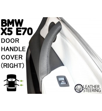 Garnitures Poignée De Porte Intérieure Fibre Carbone Pour BMW X5 E70 X6 E71 E72 - Set 4 Pièces - Look Sport
