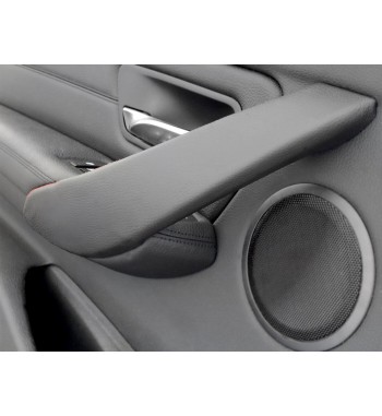 Housse en cuir pour BMW 3 Series F30 / F31 / F34 / F35 / F80 Poignée de porte intérieure (porte droite)