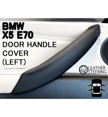 Per BMW Serie 3 E90 E91 E92 E93 Rivestimento in pelle per maniglie (SINISTRA) delle portiere passeggeri M Colore Sport