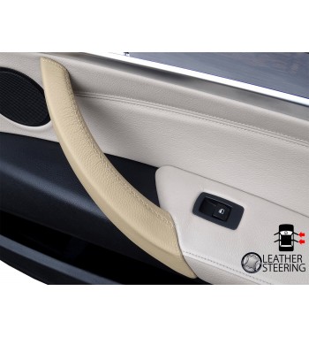 One The Right Zqlcc Auto Interno Porte di tiro della Maniglia di Copertura Trim/Adatta for BMW E70 X5 E71 E72 X6 SAV Accessori Auto Color : Beige 