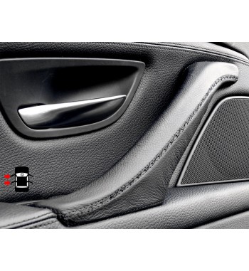 BMW 5 Series F10 F11 F18 Interior door handle cover leather