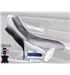 BMW 4 Series F32/ F33/ F36 Interior door handle cover Black Leather M4 Stitch 