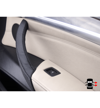 BigKing Copri Maniglia Interna Auto Nero Per BMW X1 E84 (2010-2016) – 2 Pezzi, ABS, Sostitutivo 51412991775