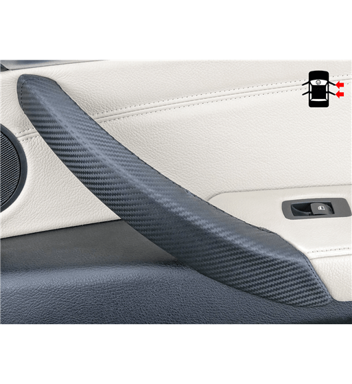 Rivestimento In Vera Pele Per Maniglie Auto Alfa 147 GT - Destra E Sinistra - Foto 6