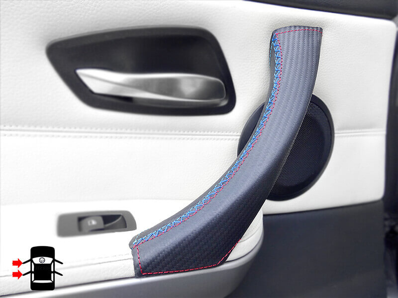 Sport carbon fibre leather cover for BMW 3 Series